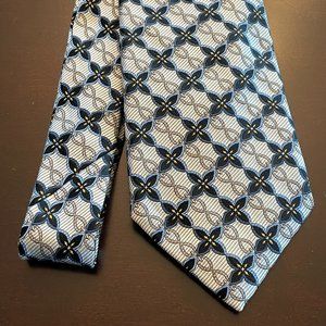 Jos.A.Bank Signature Gold - Silk Necktie Designer Geometric Tie